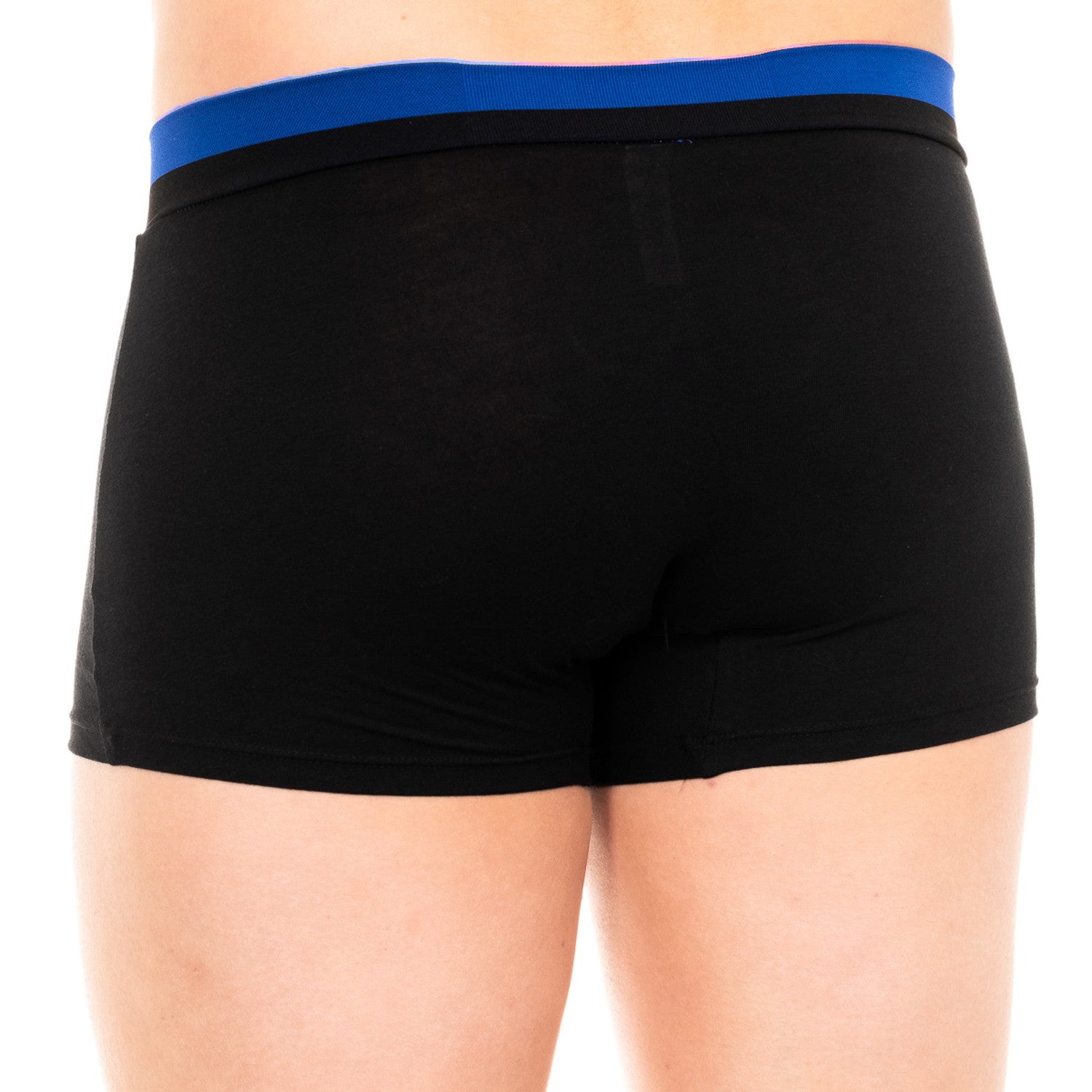 Stretch Boxers // Black + Royal Blue // Pack of 2