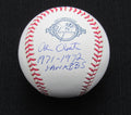 Al Closter Signed/Auto Yankees 100th OML Baseball JSA Inscr 186750