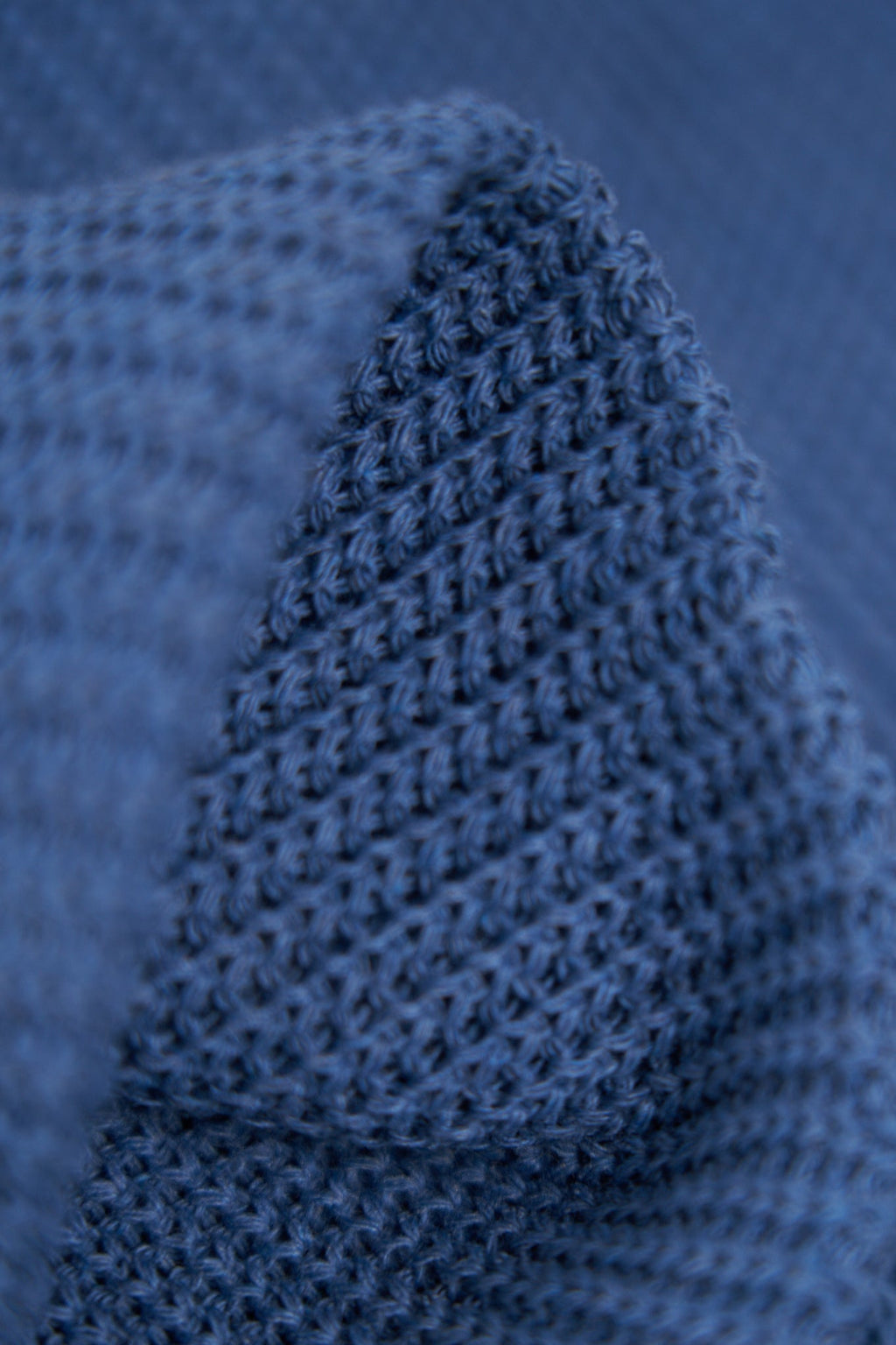 Cerulean Blue Upcycled Cotton Watchcap