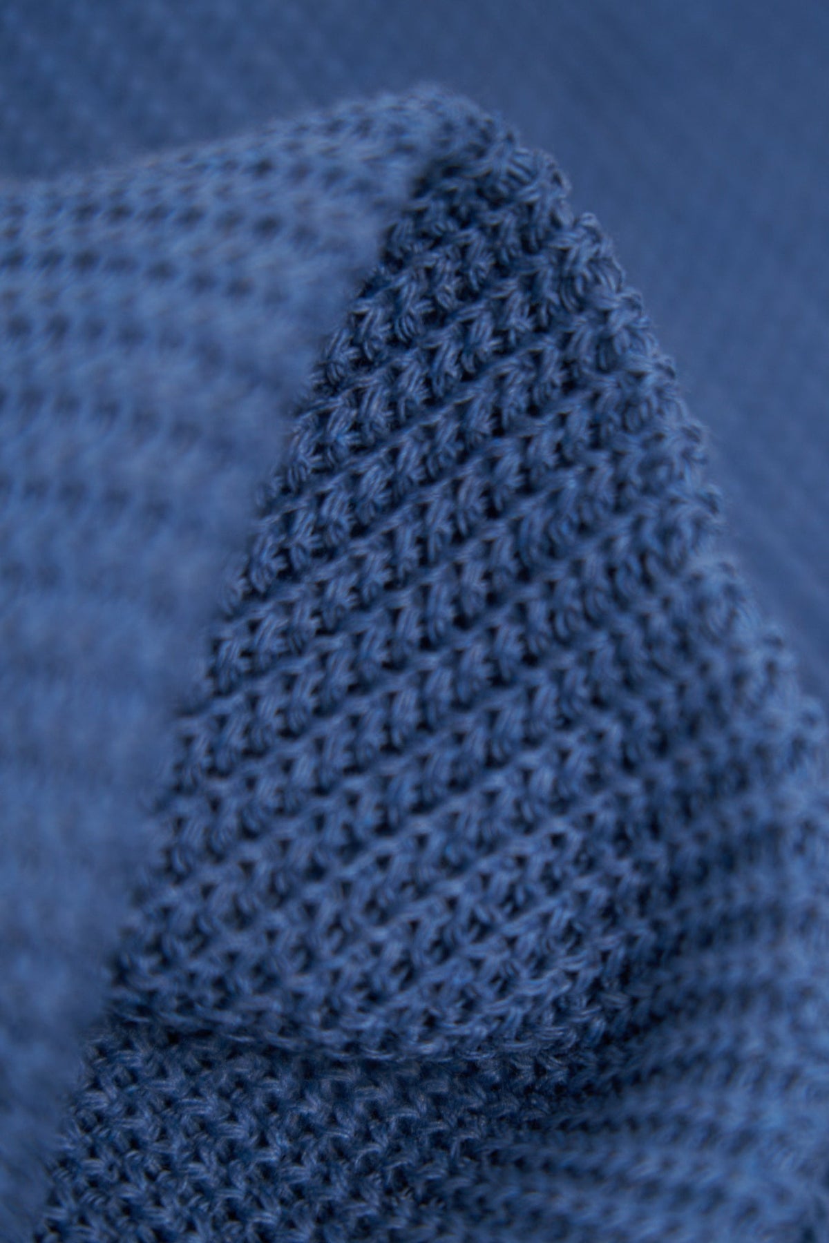 Cerulean Blue Upcycled Cotton Watchcap
