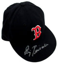 Jimmy Piersall Signed New Era Fitted Baseball Hat Boston Red Sox Fleer 188013