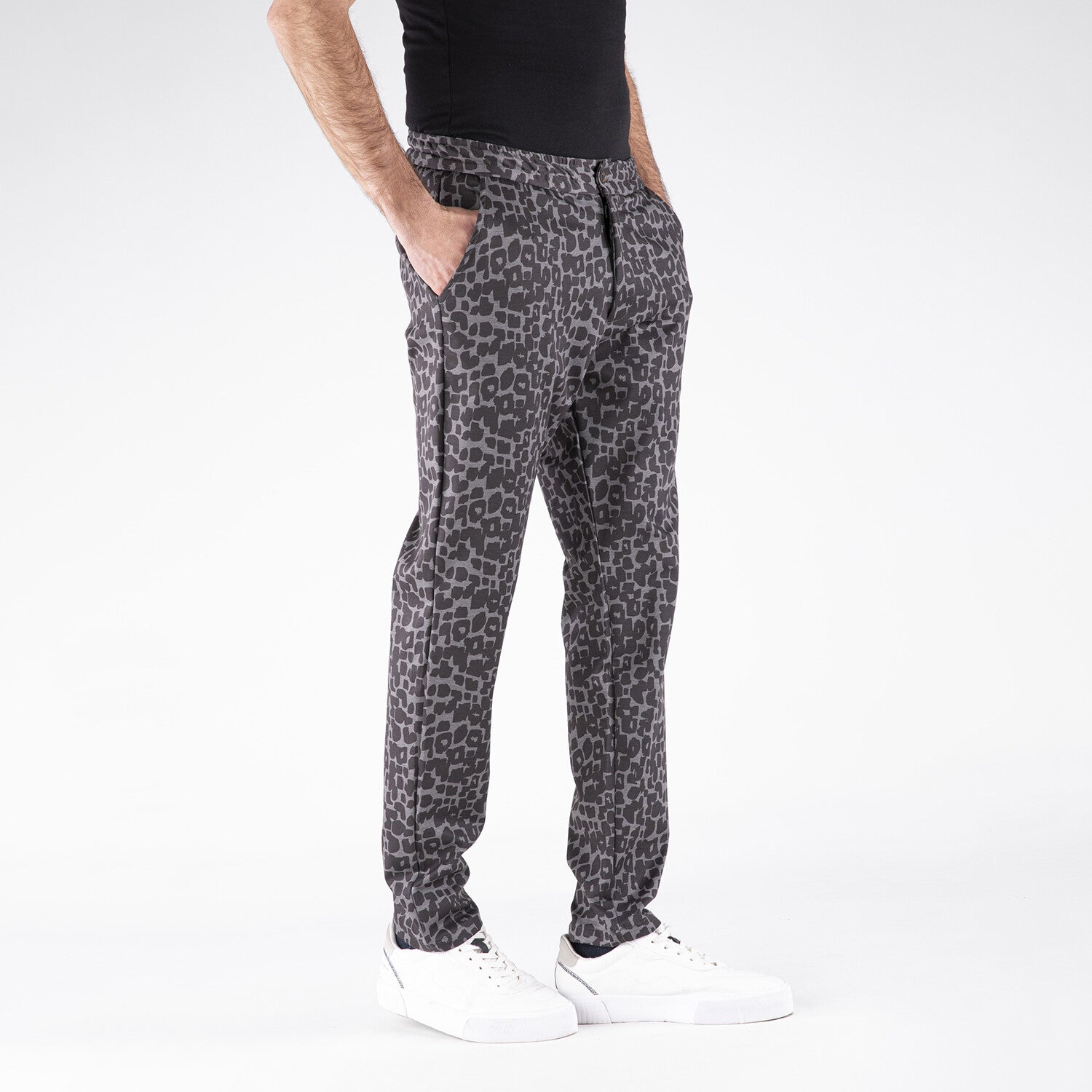 Leopard Print Pants // Vizone + Black
