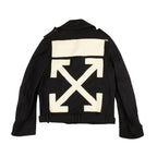 Black Crop Arrow Jacket