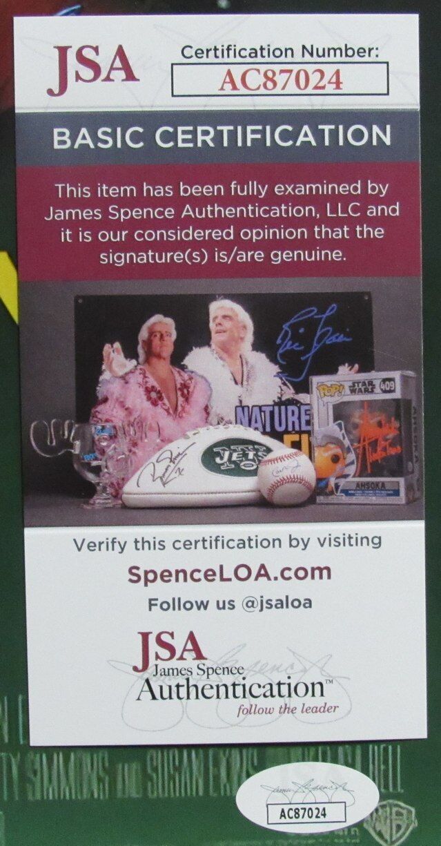 Chevy Chase Autographed 11x17 Movie Poster "Vegas Vacation" JSA