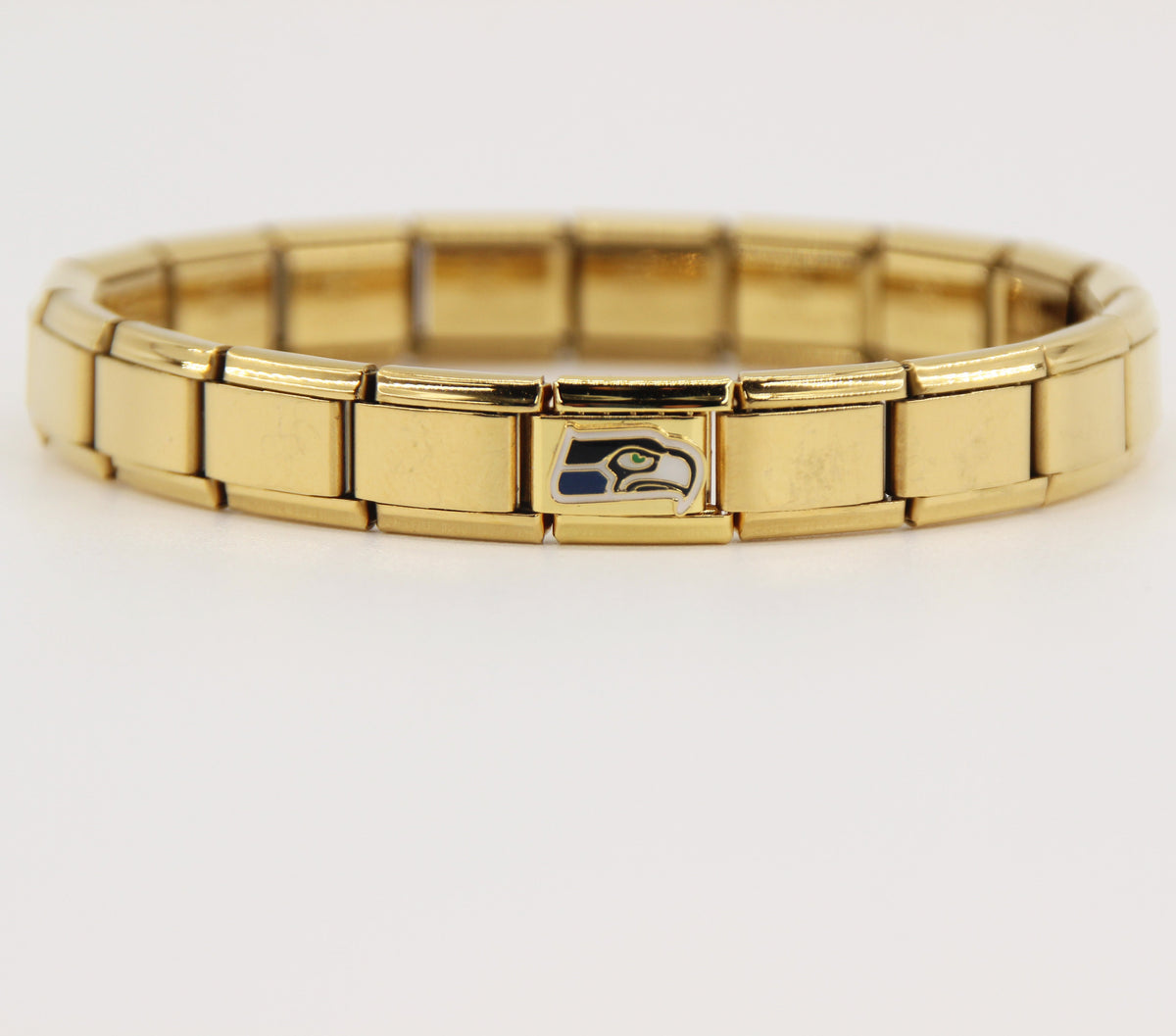 Football Team Logo Italian Charm Bracelet – Custom Gifts for Fans