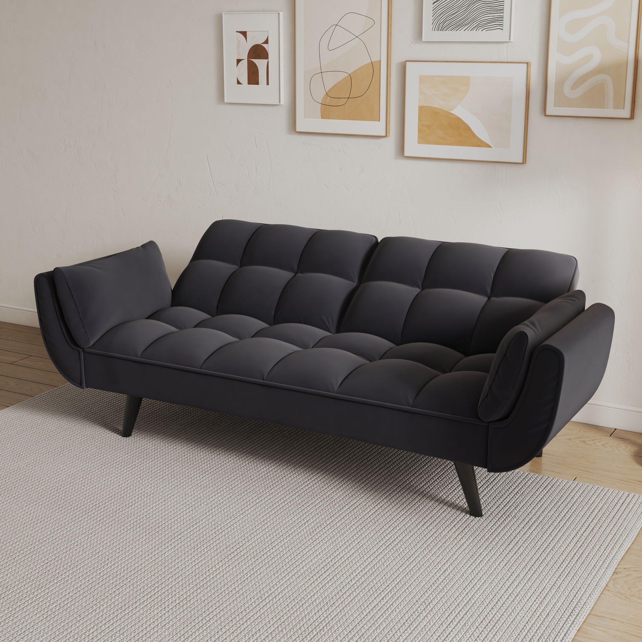 Sofa Soft Two Armrests Throw Pillow Pillow Comfortable Fit
