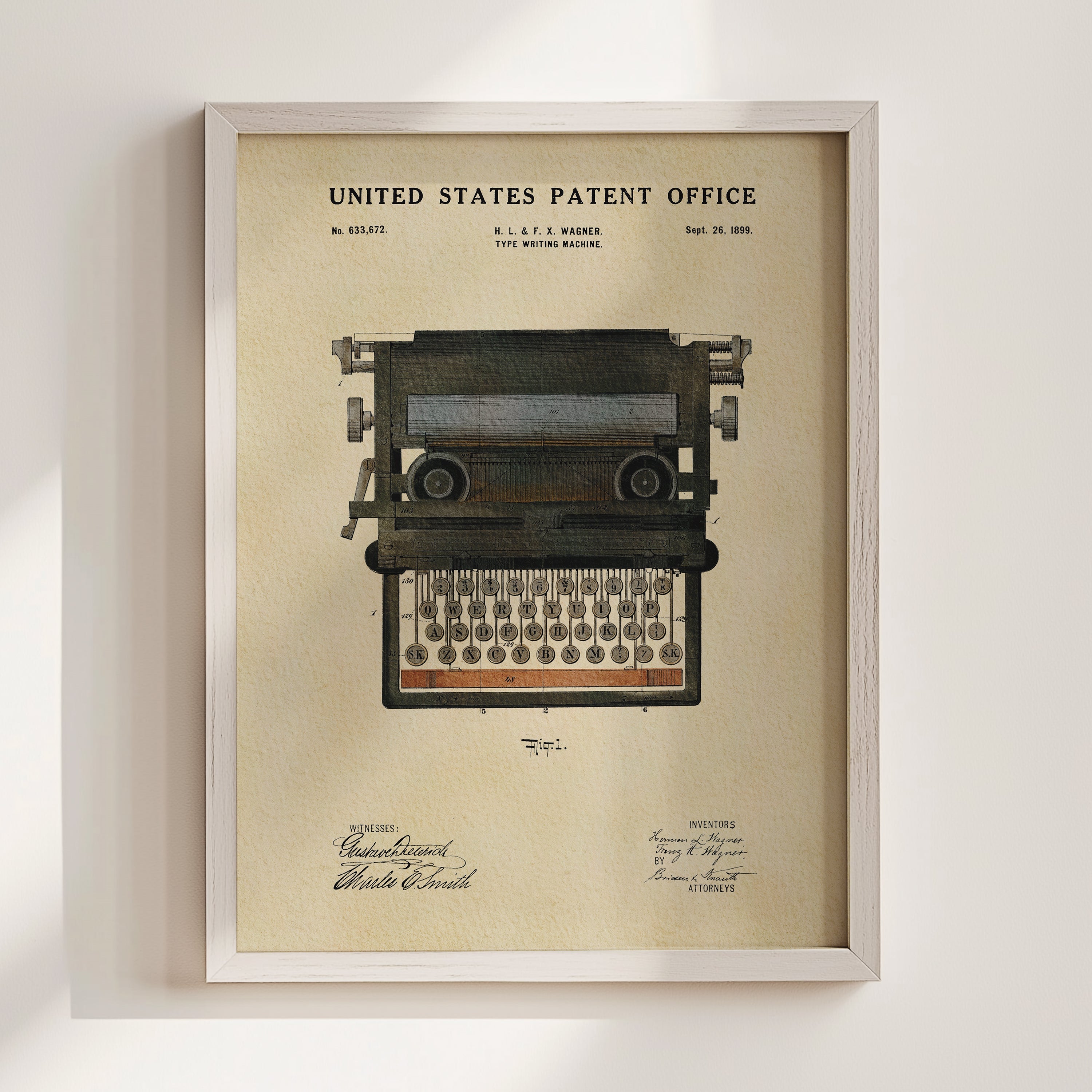 Vintage Typewriter (1899)