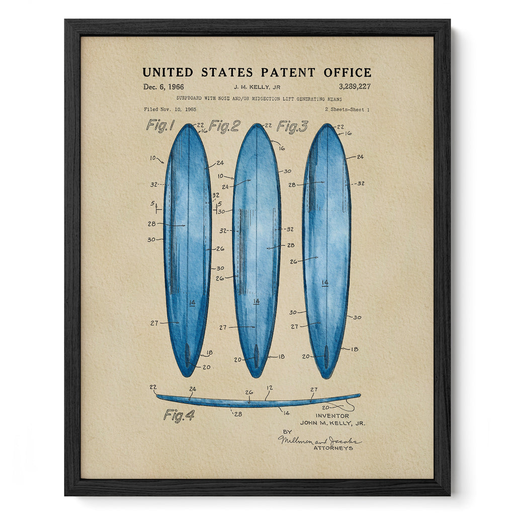 Blue Surfboard (1966)