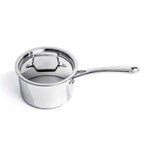 BergHOFF Professional 13pc Tri-Ply 18/10 Stainless Steel Cookware Set with SS Lids