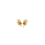 14k Yellow Gold Round Stud Earrings (5.0 mm)