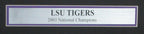The Advocate Newspaper 2004 Sugar Bowl LSU 2003 National Champs Framed 165884