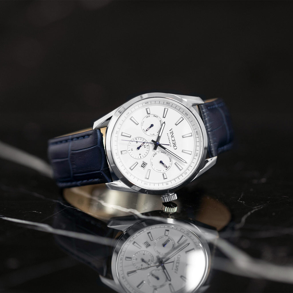 Vincero Reserve Automatic // BLU-SIL-Z06