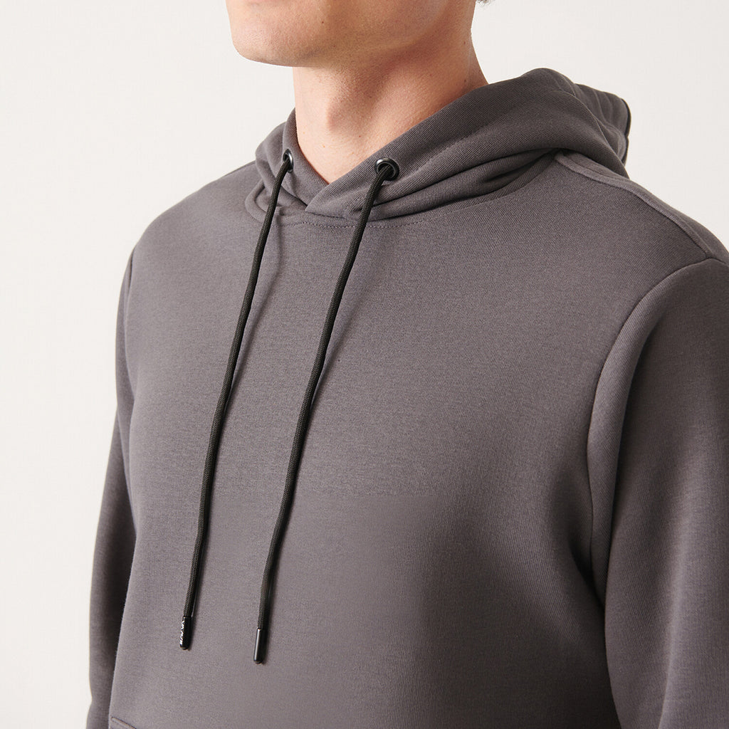 Steve Hooded Sweatshirt // Anthracite