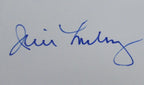 Jim Lonborg 1967 Boston Red Sox Signed 3x5 Index Card with 5x7  Photo 158530