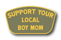 Support Your Local Boy Mom Sticker