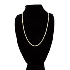 14K Gold Plated Tennis Chain Cubic Zirconia Necklace For Women 18" 20" 24"