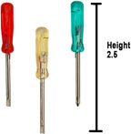 Mini 3-Piece Screwdriver Keychain Set – Choose Your Quantity! 🧰🔧
