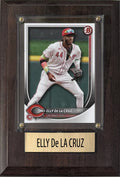 Elly De La Cruz Cincinnati Reds 2025 2024 Topps Bowman 4x6 Gift Plaque