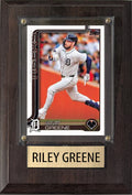 Riley Greene Detroit Tigers 2025 2024 Topps Bowman 4x6 Gift Plaque