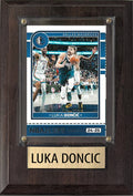 Luka Doncic Dallas Mavericks 2025 2024 Donruss Score Prizm Topps 4x6 Gift Plaque