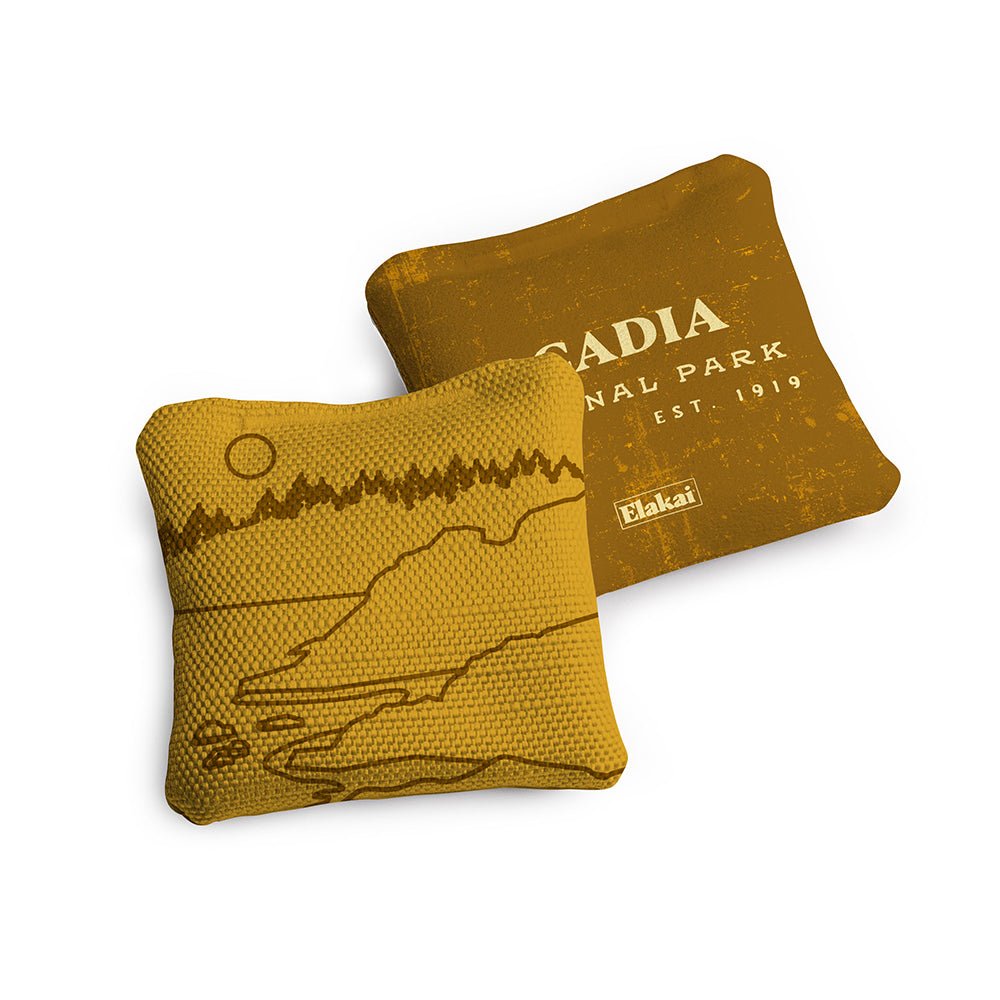 4-in Travel Dual-Sided Cornhole Bags | National Parks Collection