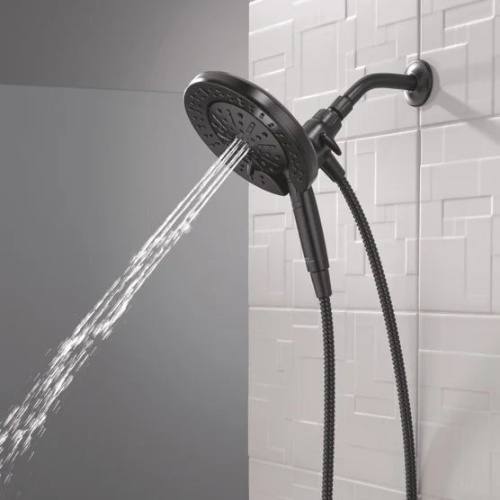 Delta 6-setting In2ition Hand Shower With ProClean Matted Black - Open Box
