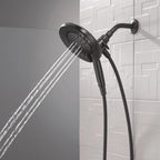 Delta 6-setting In2ition Hand Shower With ProClean Matted Black - Open Box