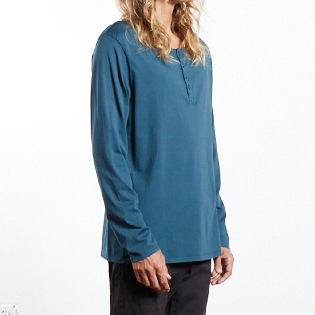 Basis Long Sleeve Henley // Sounder