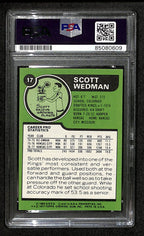 1977/78 TOPPS #17 Scott Wedman Auto/Signed Card PSA/DNA 185494