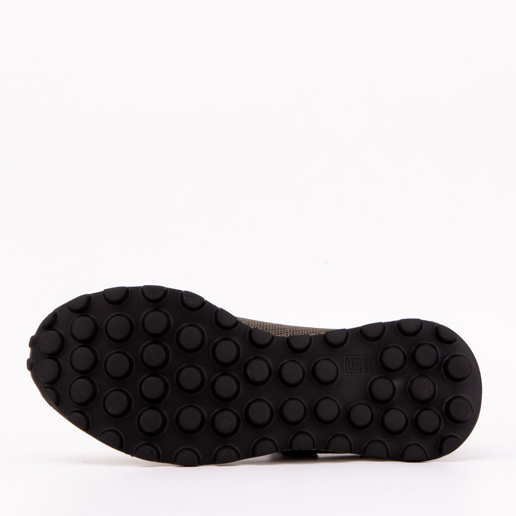 The Berlin Green Suede Leather Men Sneaker