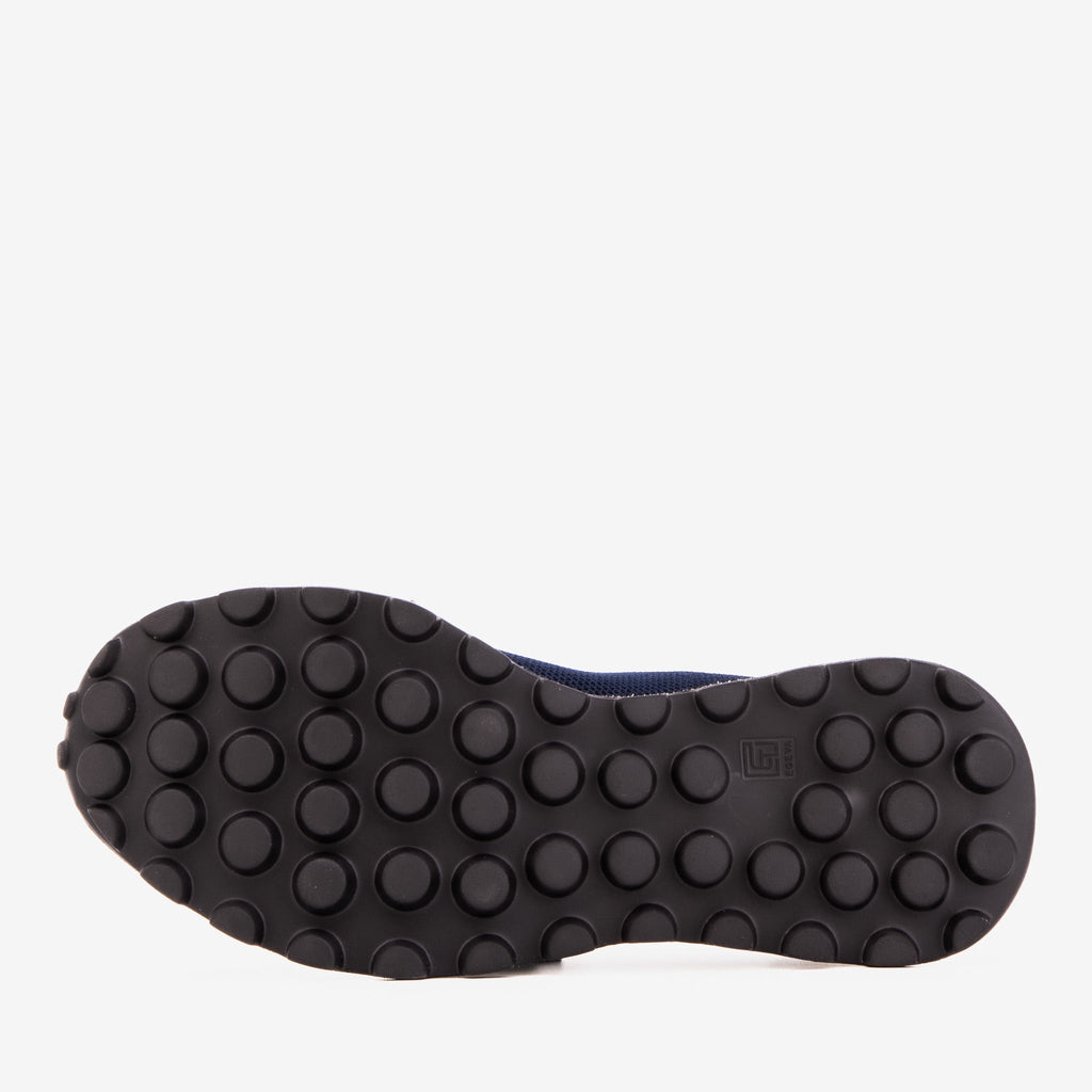 The Berlin Navy Suede Leather Men Sneaker