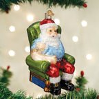 Santa Claus Vaccinated Ornament