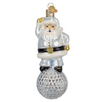 Disco Fever Santa Ornament