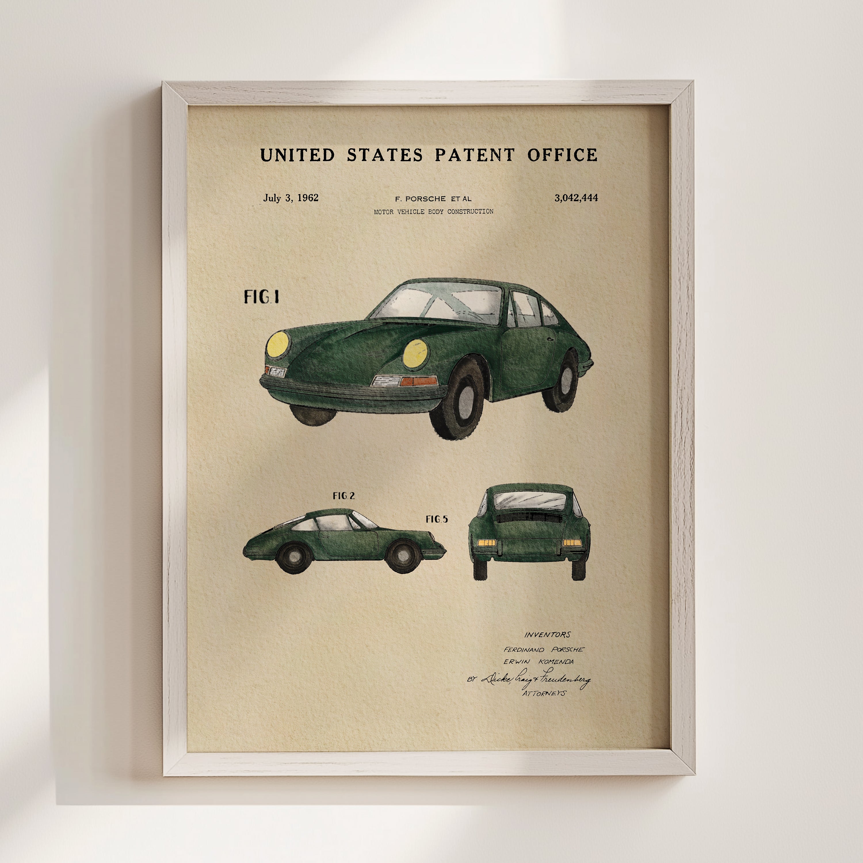 Green Sports Car (1964)