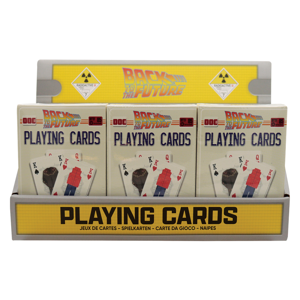 Fanattik Back to the Future Playing Cards