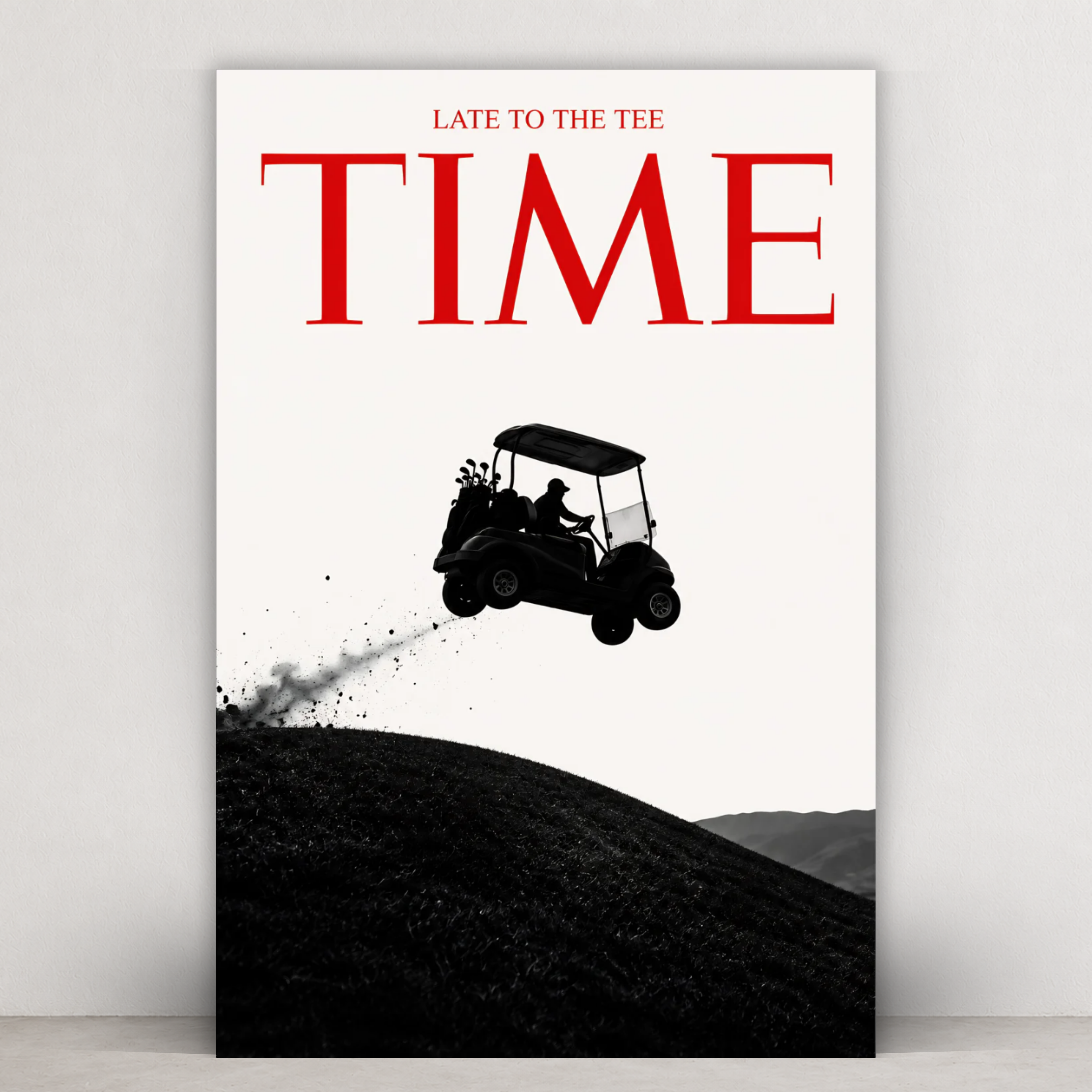 LATE TO THE TEE TIME