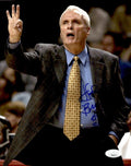 Hubert Brown New York Knicks HOF Signed/Autographed 8x10 Photo JSA 160805