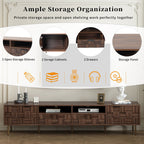 TV Stand With 2 Drawers, Storage Cabinet