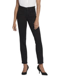 NYDJ Sheri Slim in Black Black 00 30