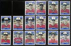 1983 TCMA Baseball Birmingham Brons Complete Team Set (25/25) Cards 189375