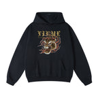 Hawaiian Hoodie For Men Tiger Strength Print Hoodie