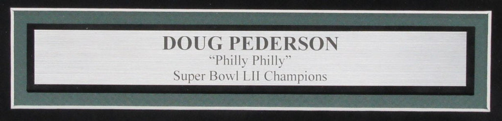 Doug Pederson Autographed Philly Special Eagles 11X14 Photo Framed Beckett 88714