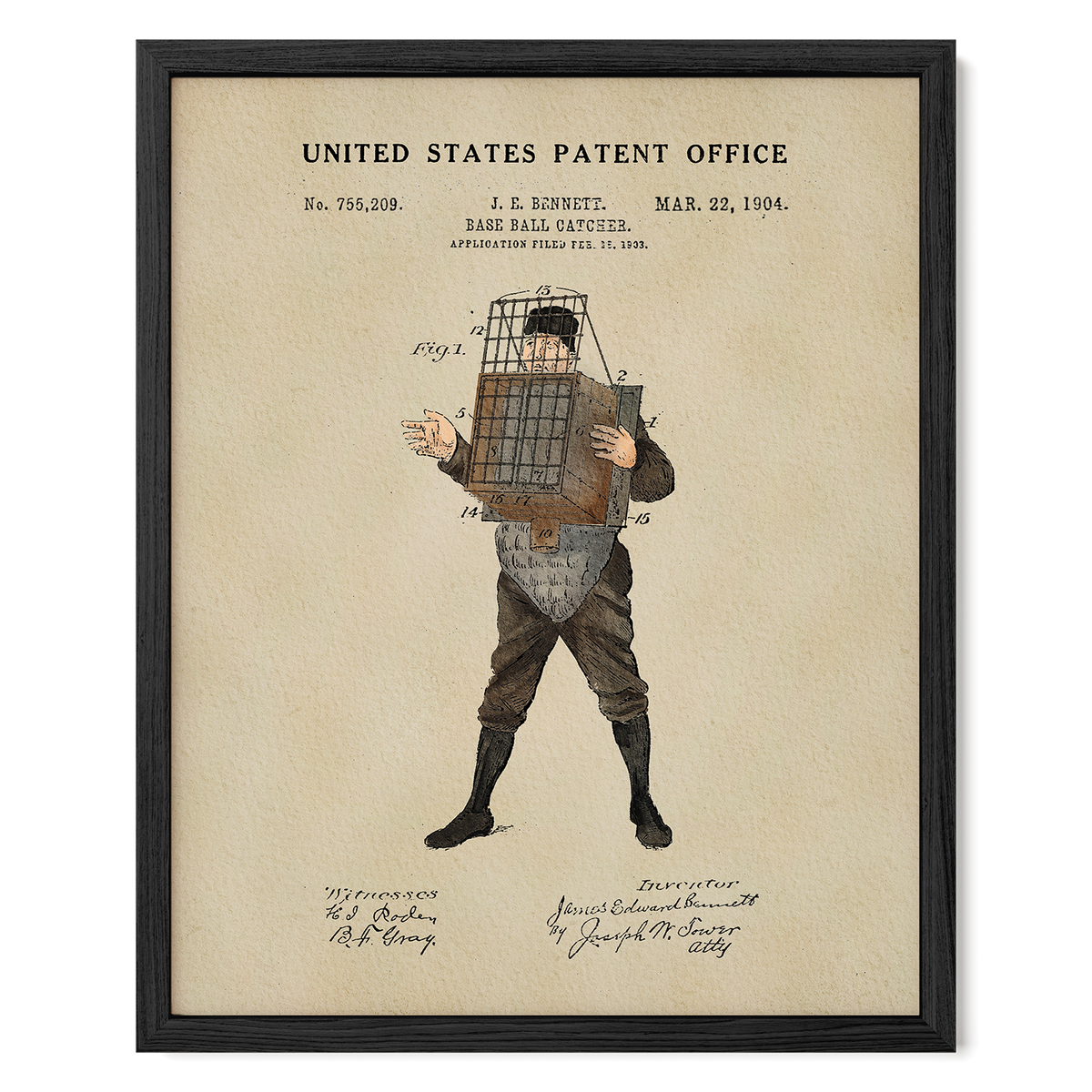Catcher's Gear (1904)