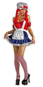 Racy Rag Doll Raggedy Ann Adult Costume