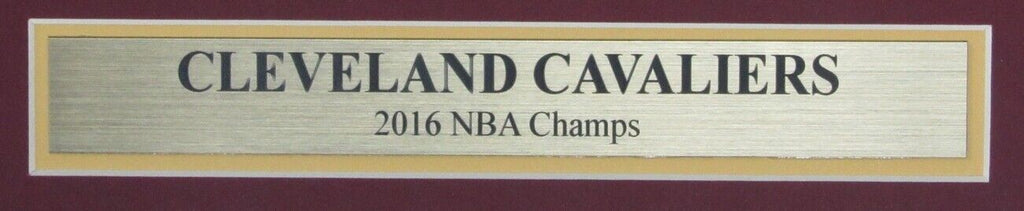 Cleveland Plain Dealer Cavaliers 2016 NBA Champs LeBron  Newspaper Framed 157841