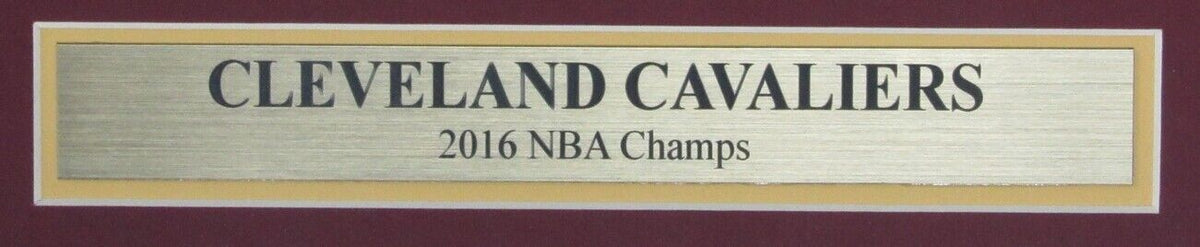 Cleveland Plain Dealer Cavaliers 2016 NBA Champs LeBron  Newspaper Framed 157841
