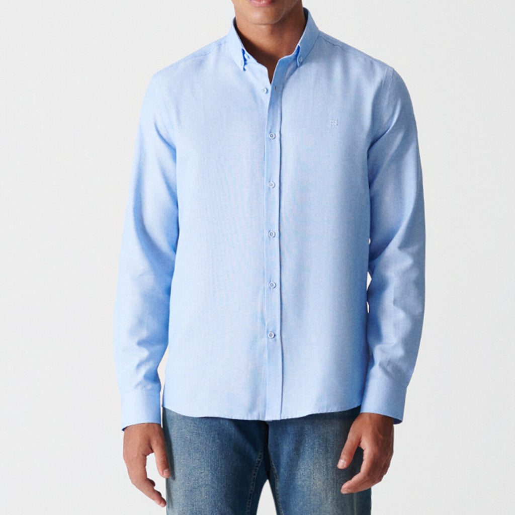 Oxford Regular Fit Shirt // Blue