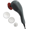 Wahl Heat Therapy Handheld Electric Massager - Full Body Massage Tool with Heat Function - 4196-1201-MI