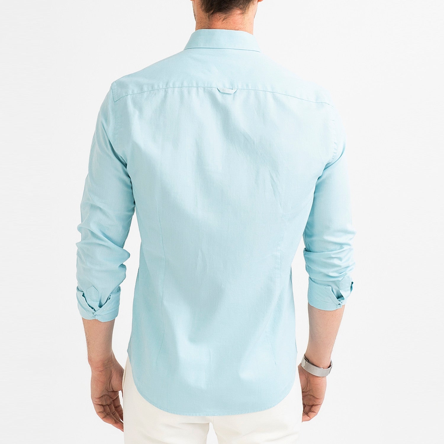 Nora Button Down Shirt // Mint Green