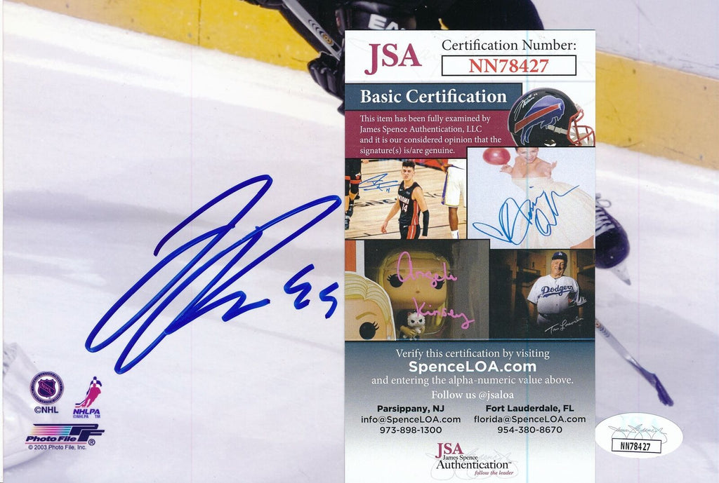 Joni Pitkanen Philadelphia Flyers Signed/Autographed 8x10 Photo JSA 163949